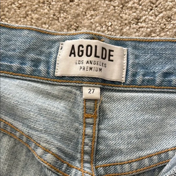 Agolde Riley Denim Size 27 - Picture 4 of 11